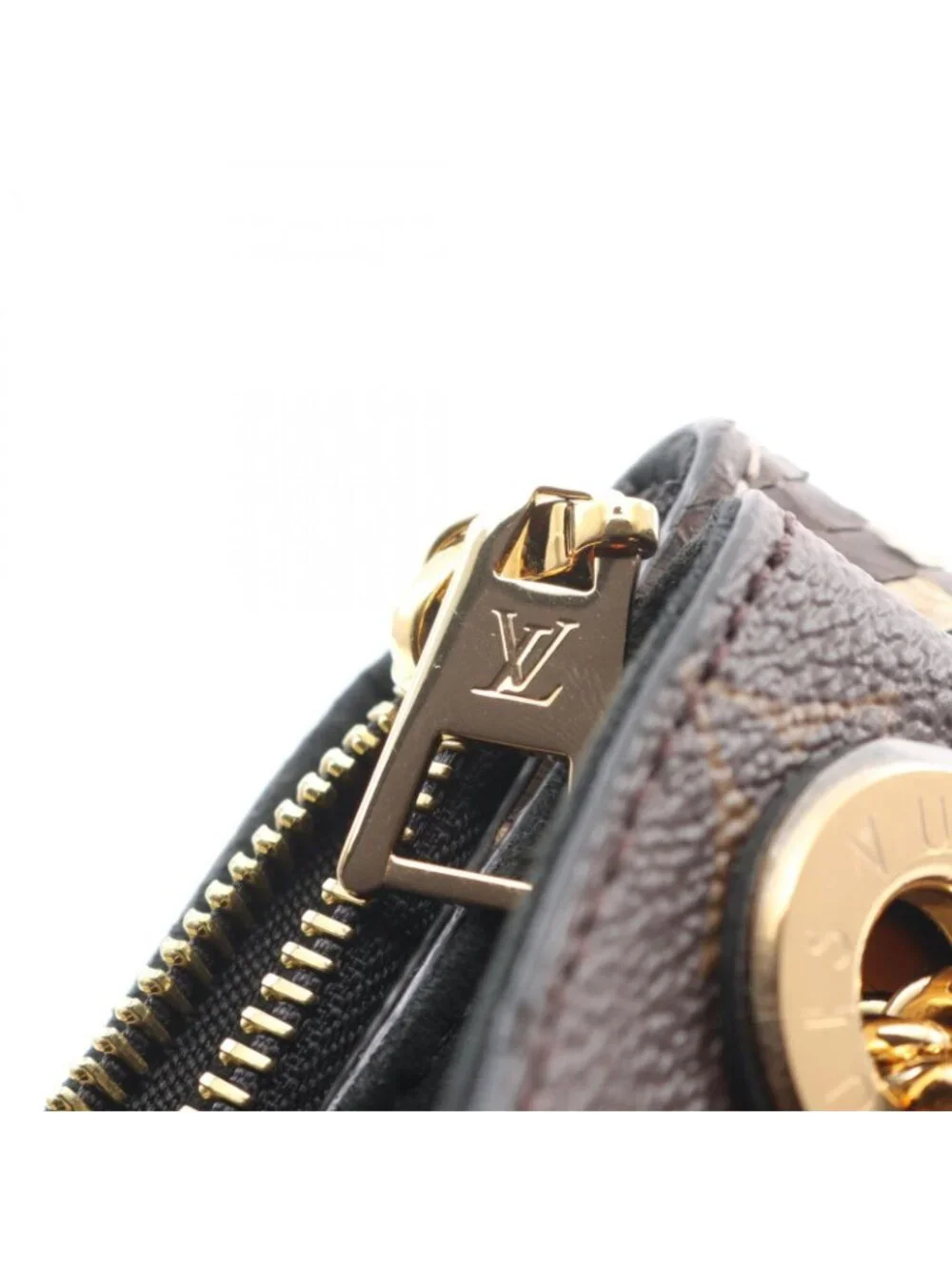 Louis Vuitton Shoulder Bag Nnu BB Monogram Canvas Exotic Cles